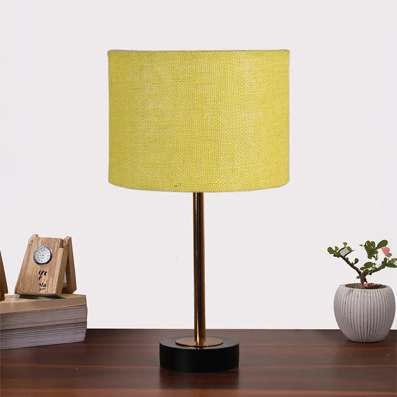 Sienna I Rodin Wooden Table Lamp - Yellow,Gold,Black media 3