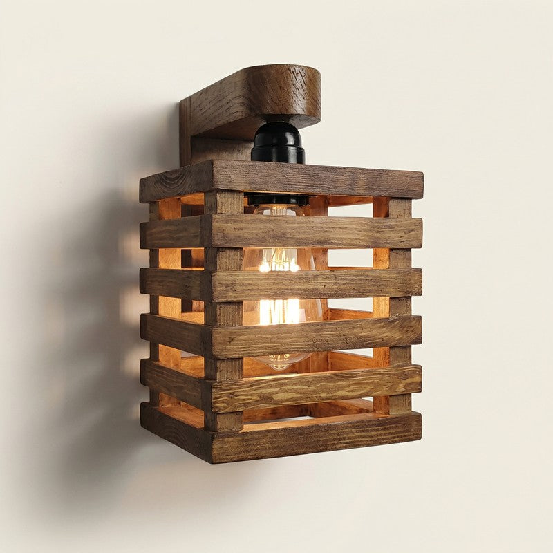 Ombrello Wooden Wall Lamp media 4