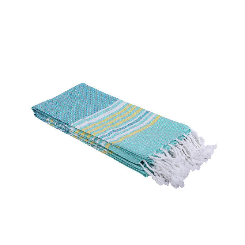 Jadore Bath Towel (Blue) - Set Of Two media 4