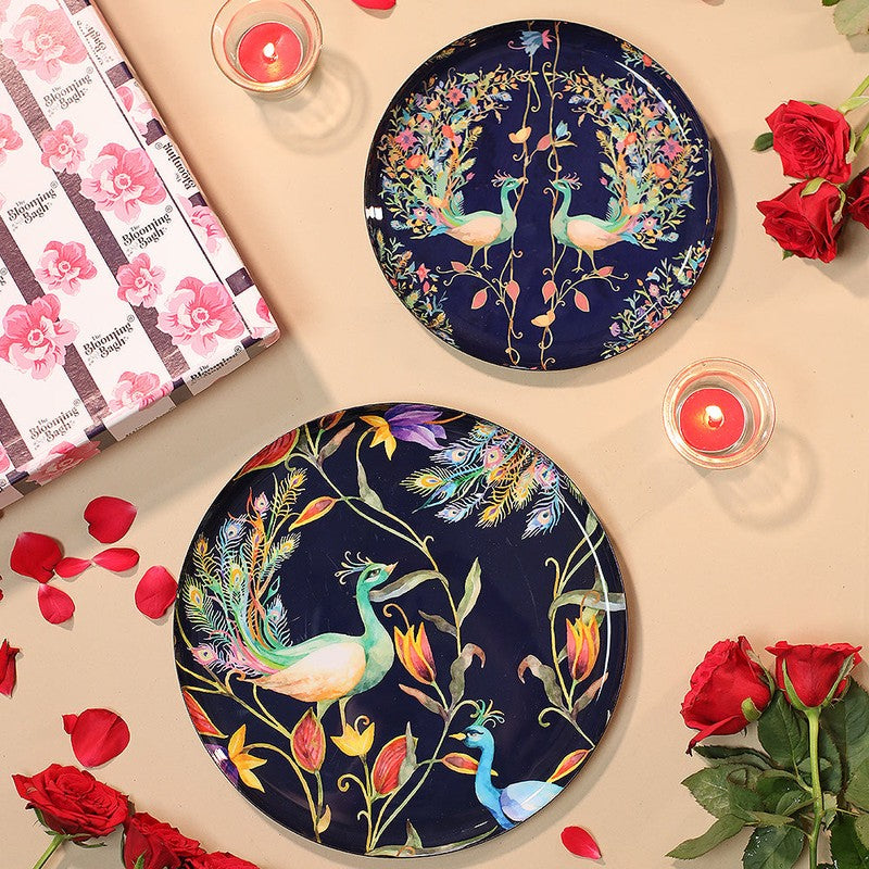 Royalvine Metal Wall Plates - Set Of Two