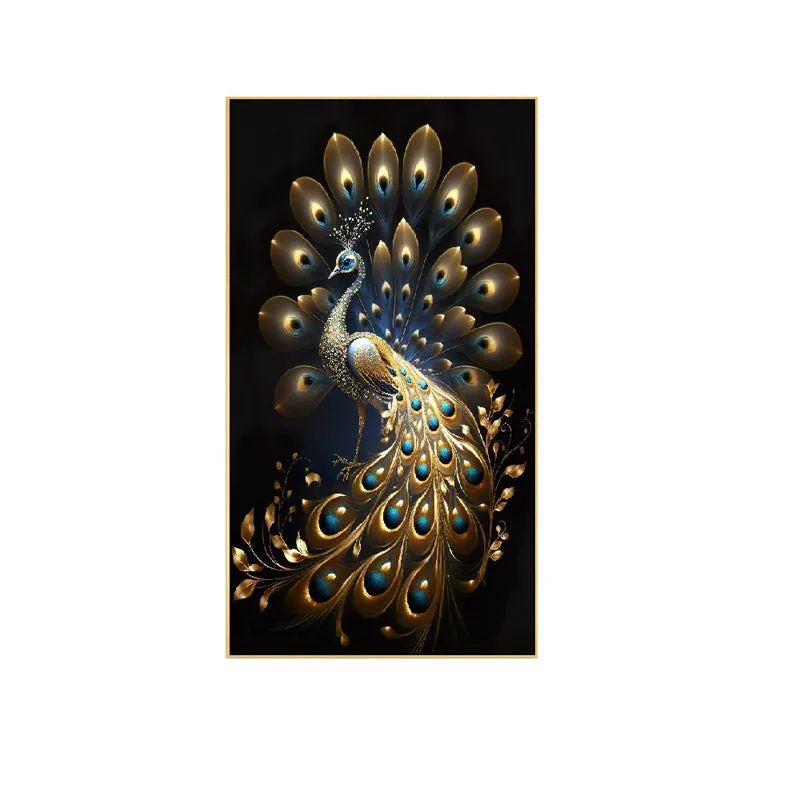 Golden Gleam Mayoor Wall Painting media 3