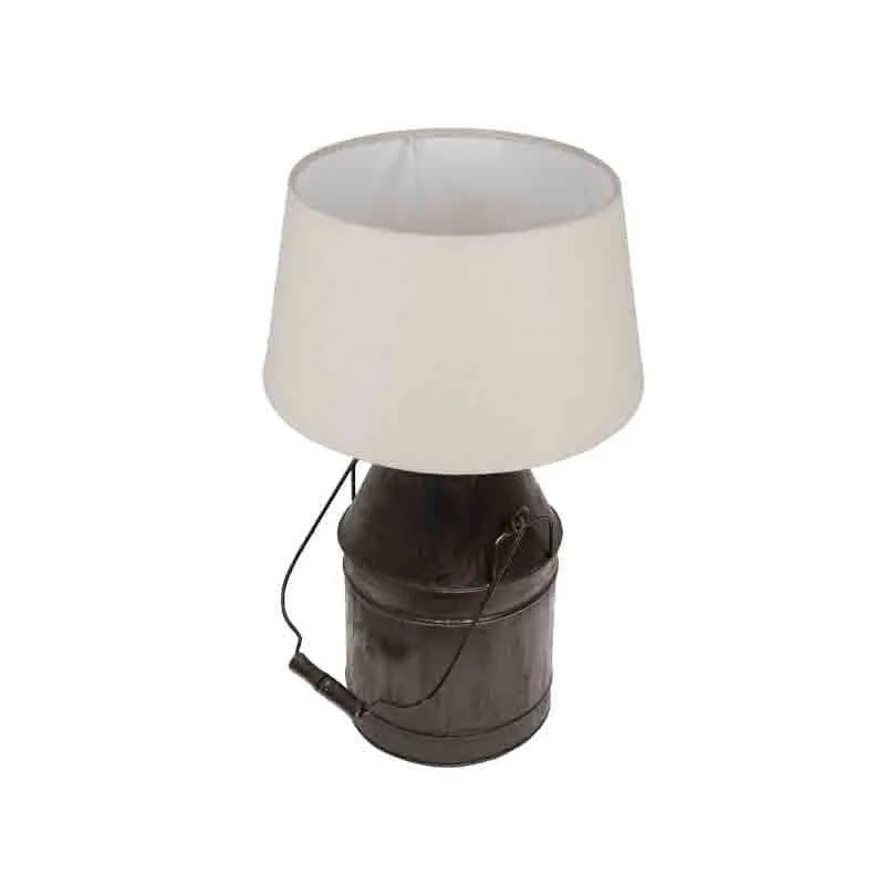 Milkman Fabric Table Lamp - Grey,Black media 4