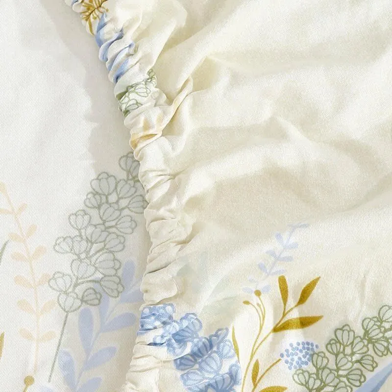 Gardenia Bloom Bedsheet - 150 GSM media 6