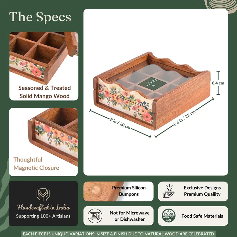 Spice Garden Wood Masala Box media 17