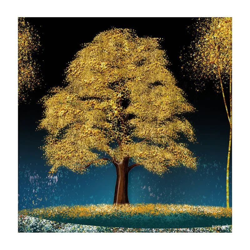 Tree Of Solitude Wall Painting media 4