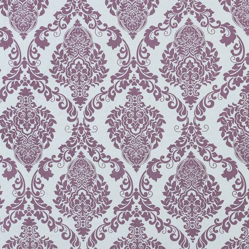 Tameira Jacquered Motif Printed Cushion Cover (Maroon) - Set Of Two media 4