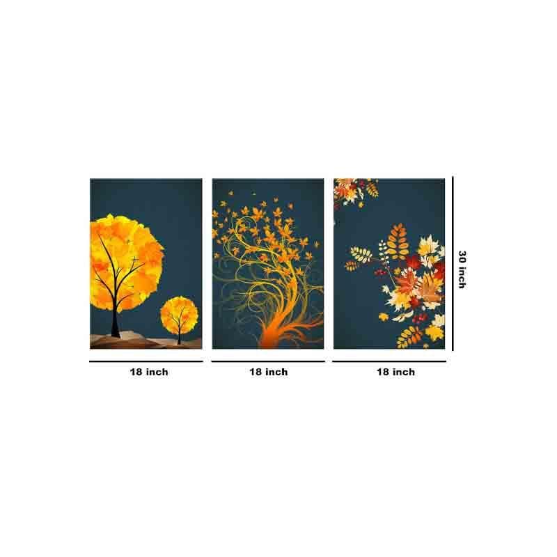 Whimsically Poly Canvas Wall Art - Three Piece Set media 7