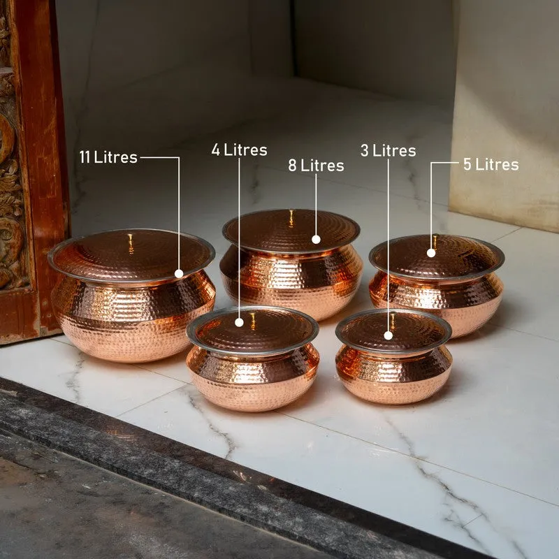 Elowen Durable Copper Handi - 5000 mL media 10