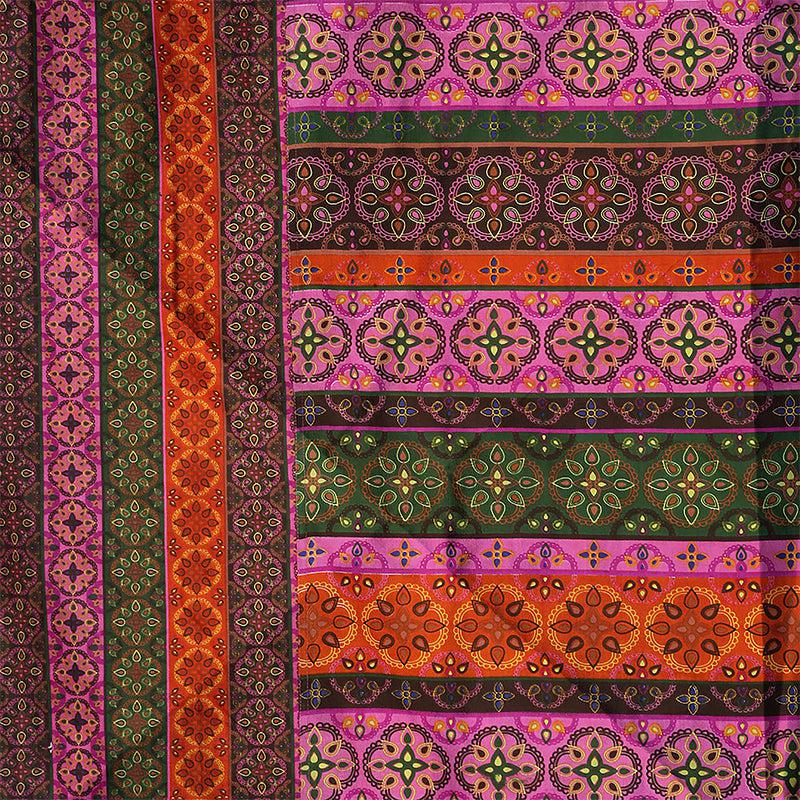 Swayam Deva Striped Ethnic Bedding Set media 3
