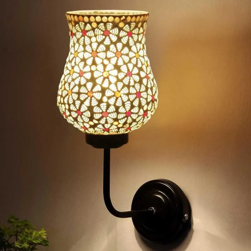 Bareeque Glass & Metal Wall Lamp media 1