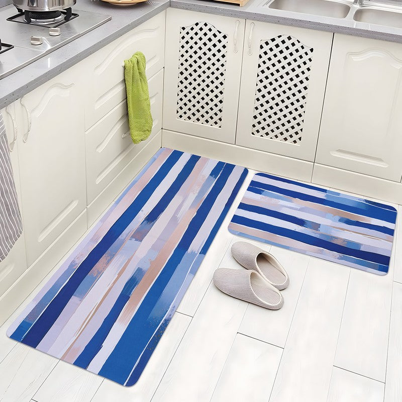 Fluffira Rubber Kitchen Floor Mats - Set of Two