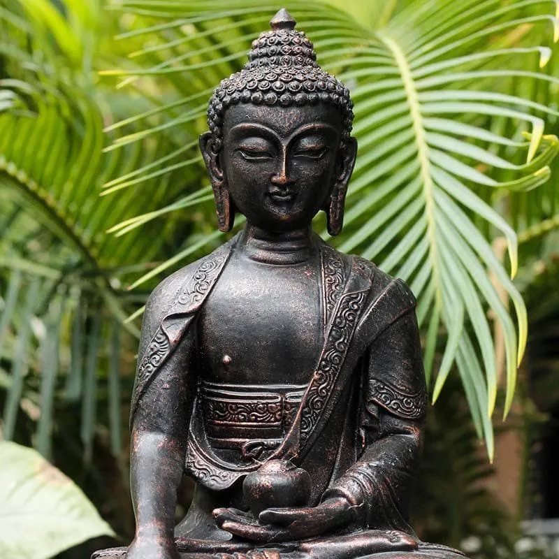 Idyllic Buddha Statue media 1