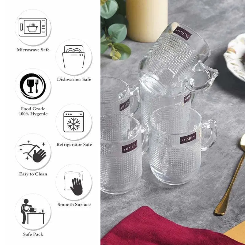 Auster Drinking Glass(250 mL) - Set Of Six media 10