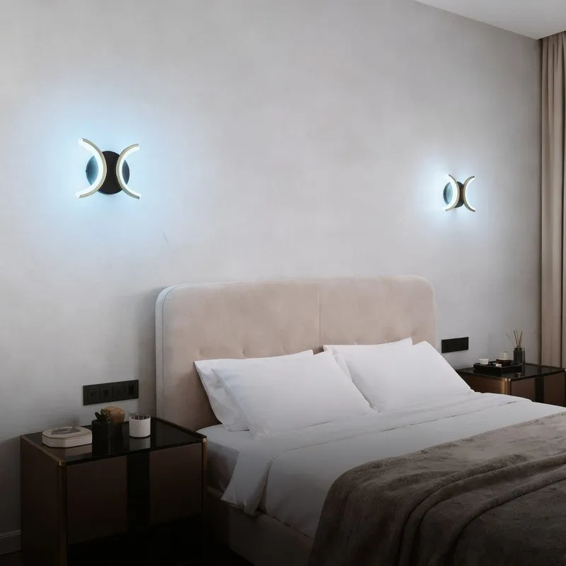 Bellora Iron & Acrylic Wall Lamp media 6