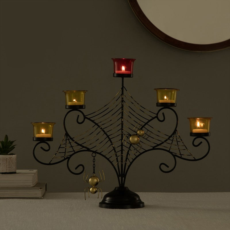 Aracne Metal Tea Light Candle Holder media 3