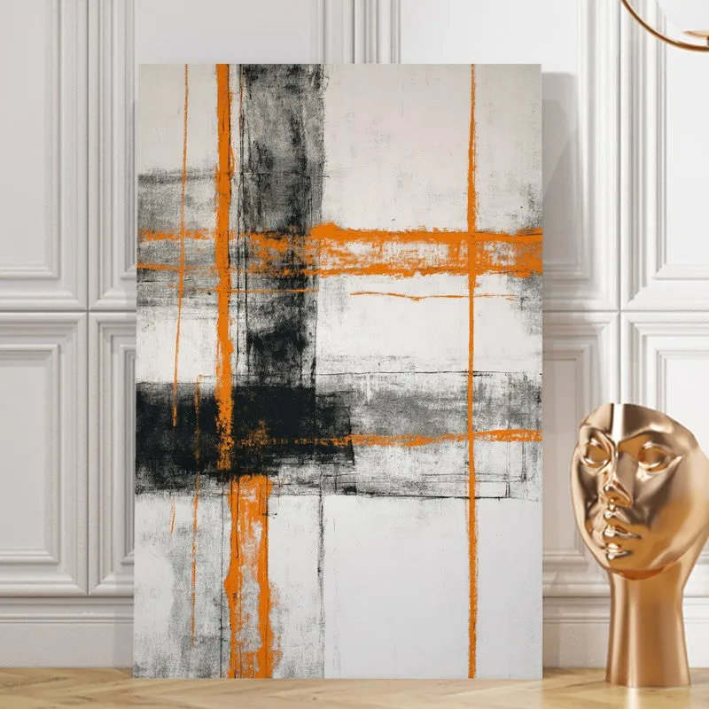 Crossline Abstract Canvas Canvas Wall Art media 8