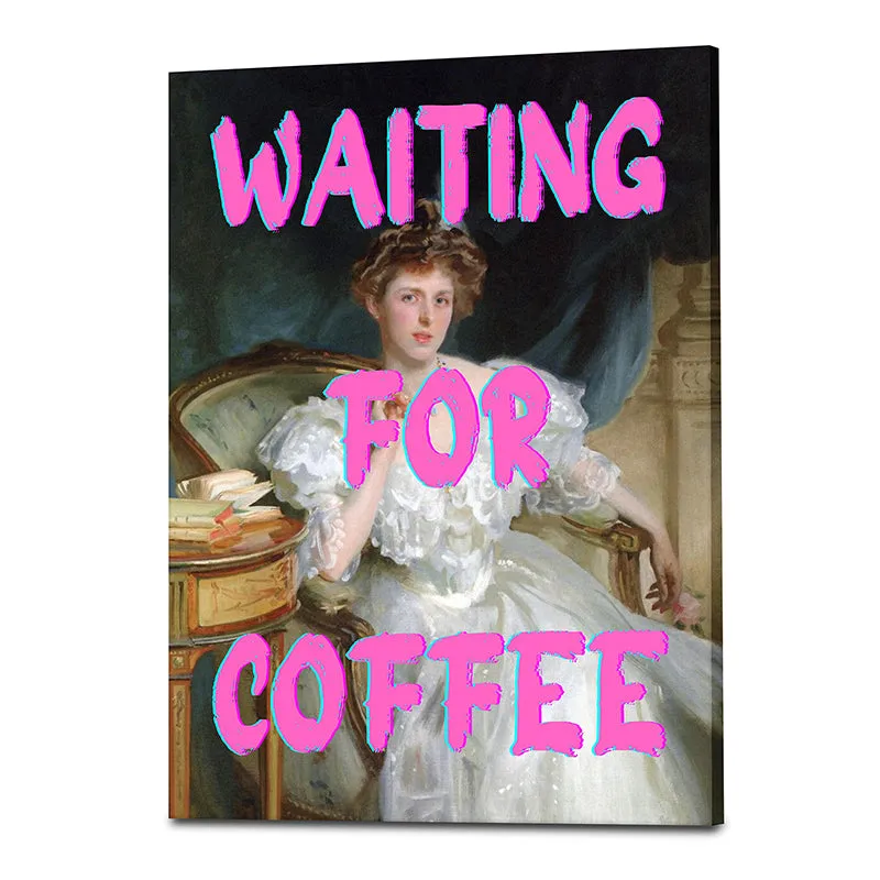 Waiting For Coffee Wall Art media 4