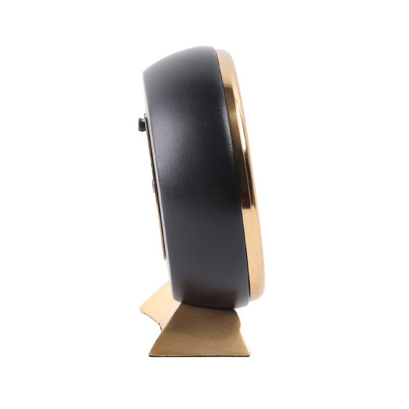 Sacha Gaspard Table Clock - Black & Gold media 4