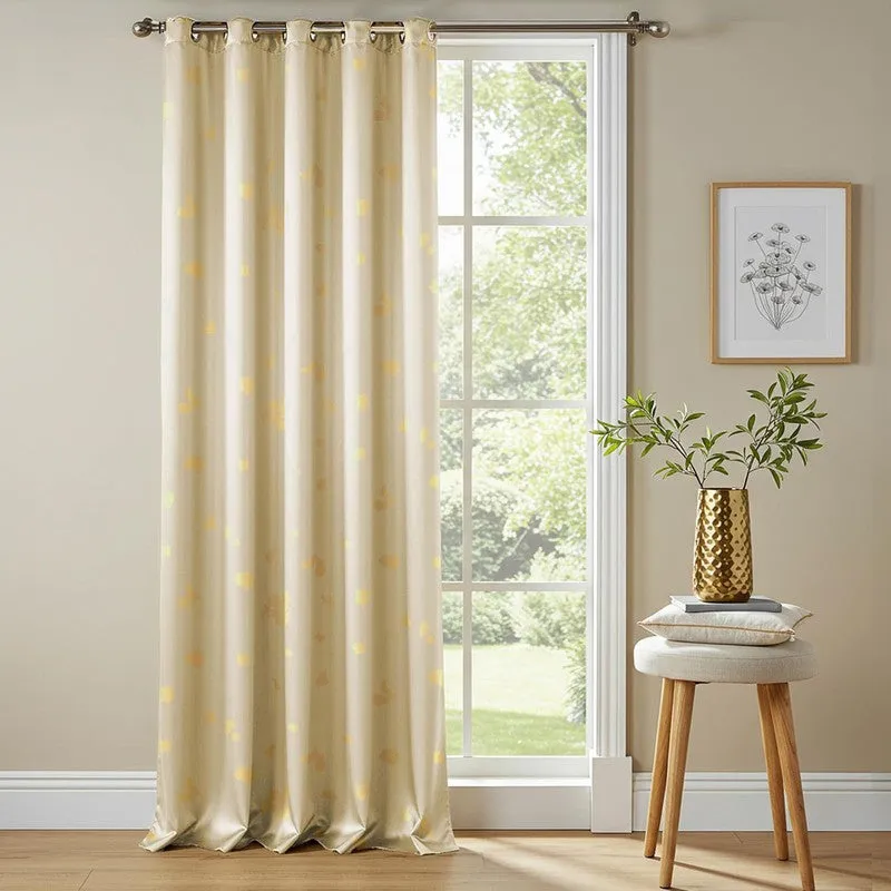 Dalmatian Cotton Curtain - Beige media 2