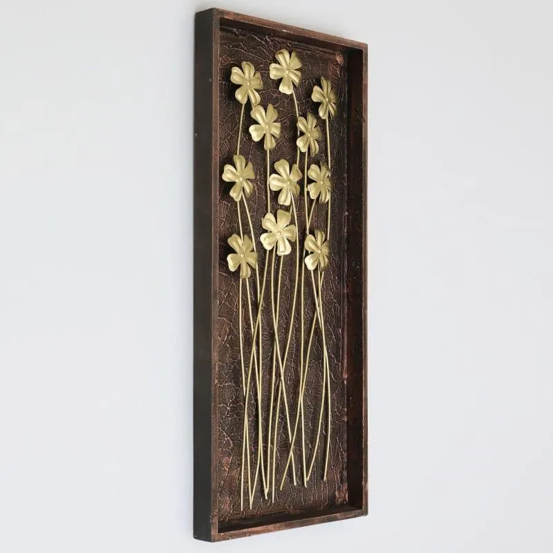 Sabra Floral Metal Wall Accent media 3