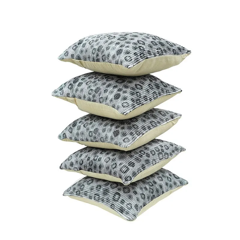 PixelMosaic Cushion Cover (Grey) - Set Of Five media 5