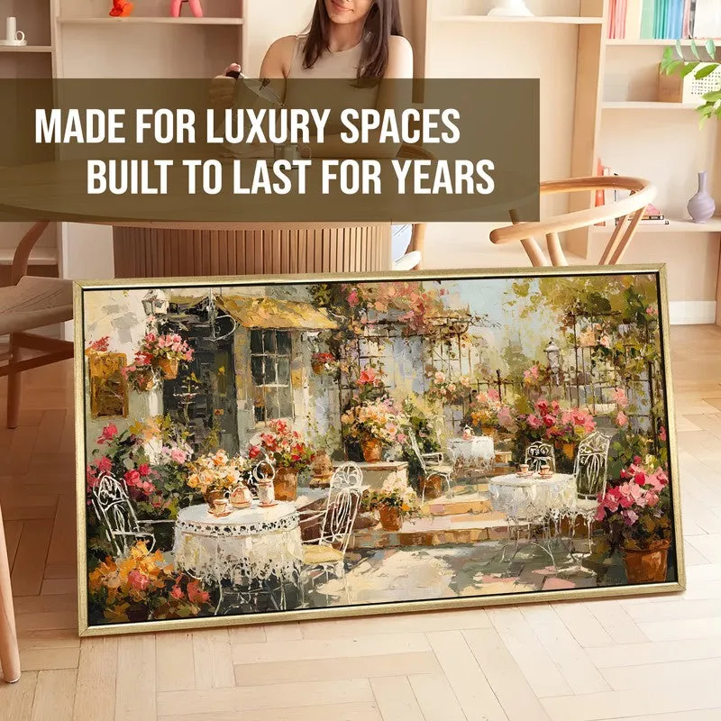 Vintage Terrace Street Europe Wall Art media 5
