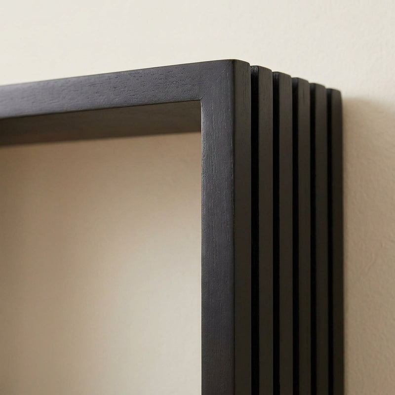 Rustic Reverie Wall Shelf - Black - Set Of Three media 3