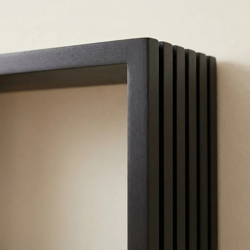 Rustic Reverie Wall Shelf - Black - Set Of Three media 3