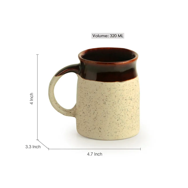Marlowe Ceramic Coffee Mug (320 mL Each) - Set of Six media 6