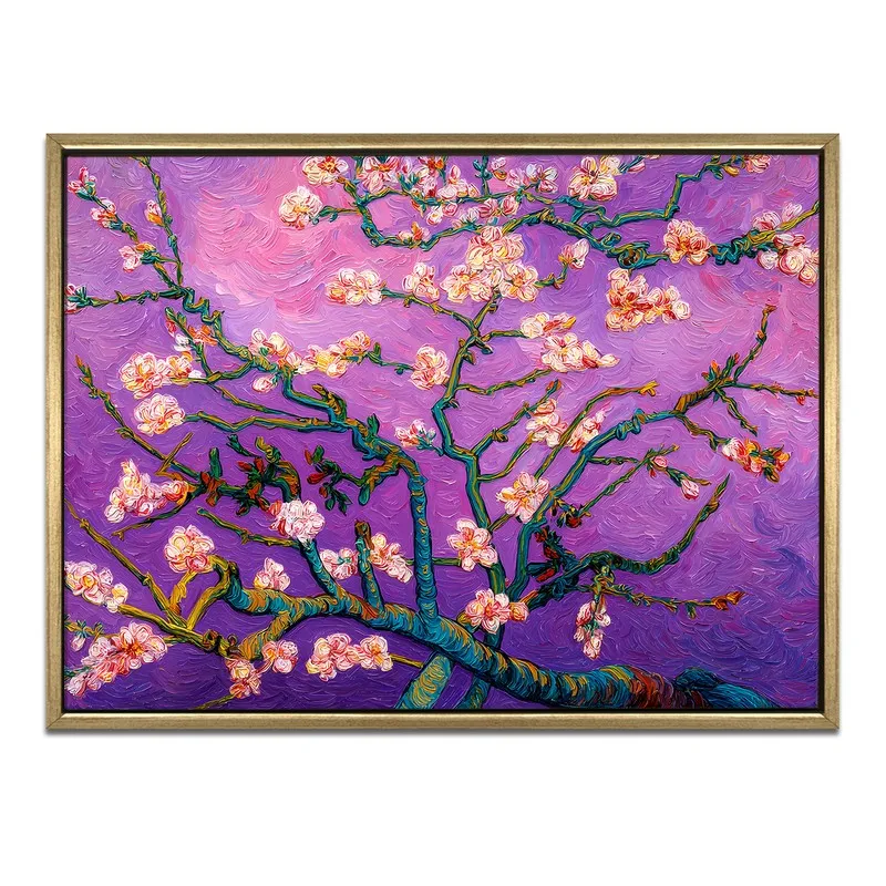 Pastel Canopy Canvas Wall Painting With Frame media 3