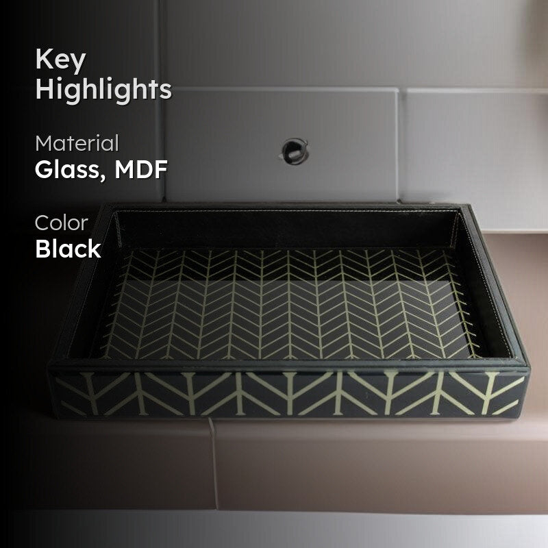 Petrica Patterned Bathroom Tray media 2