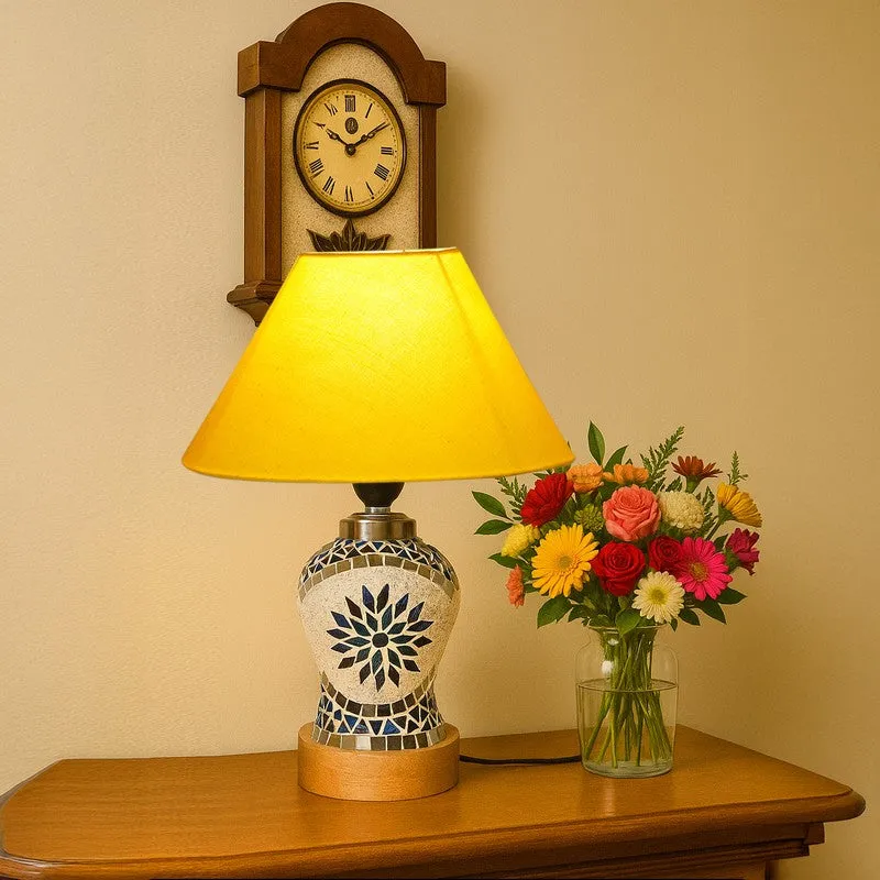 Lushon Wooden Table Lamp - Multicolor media 3