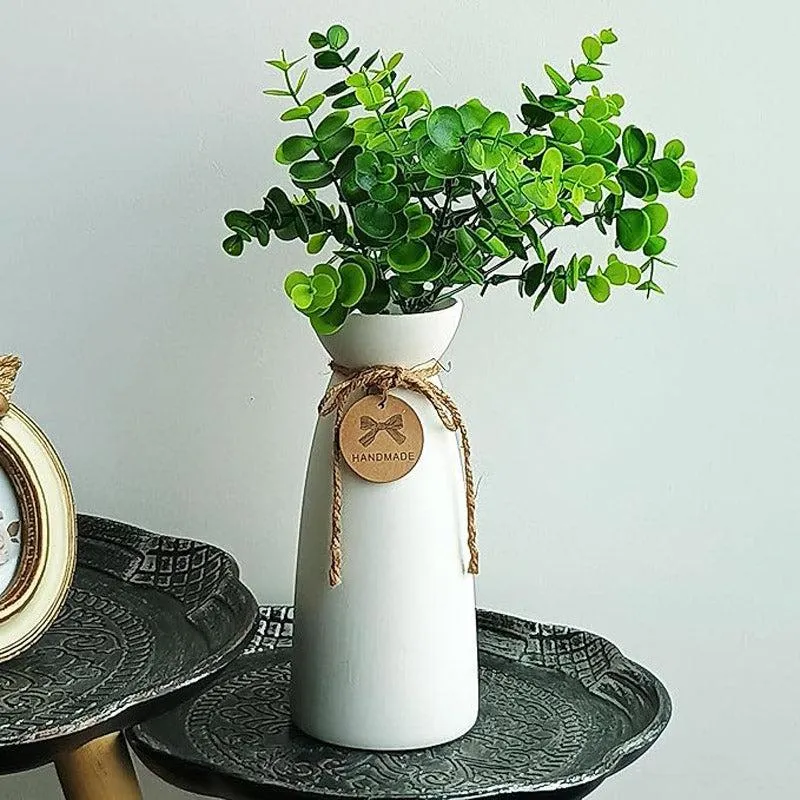 Moha White Vase - 1