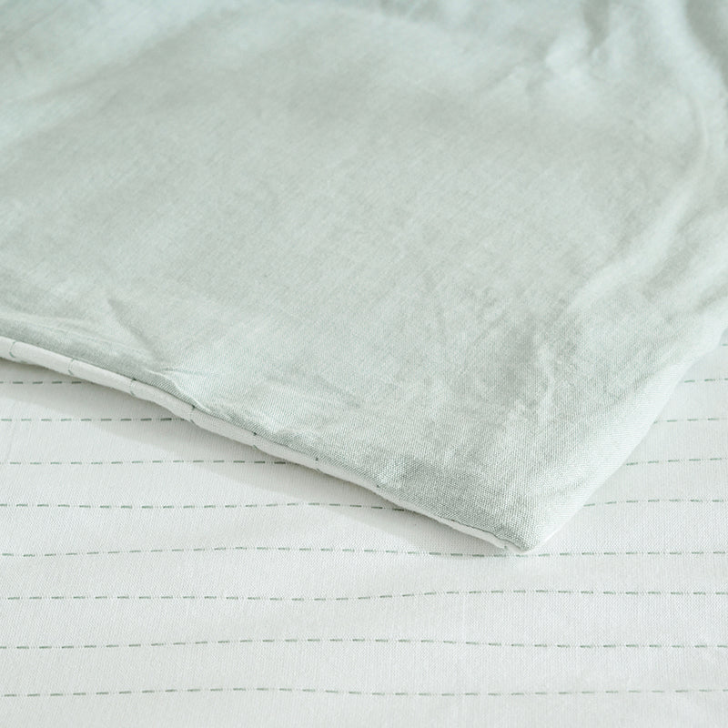 Moonlit Taupe Dobby Duvet Cover media 7