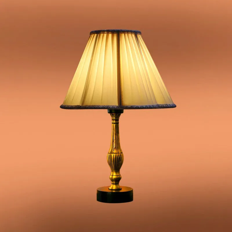 Aurelo Liro Wooden Table Lamp - OffWhite media 7
