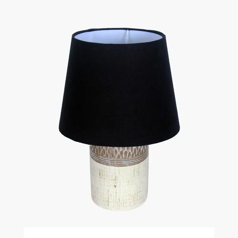 RadianceFlex Ceramic Table Lamp - Black,Brown,White media 4