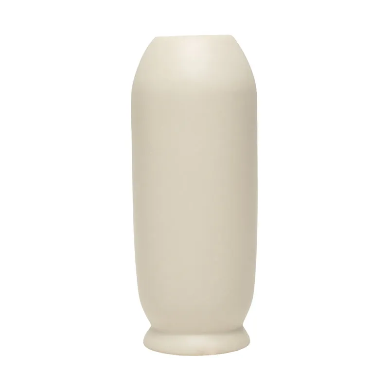 Straight Face Vase - White media 6