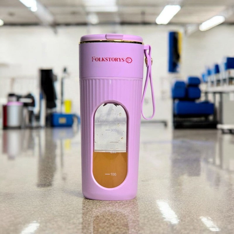 Portable Plastic Mixer - Purple media 4