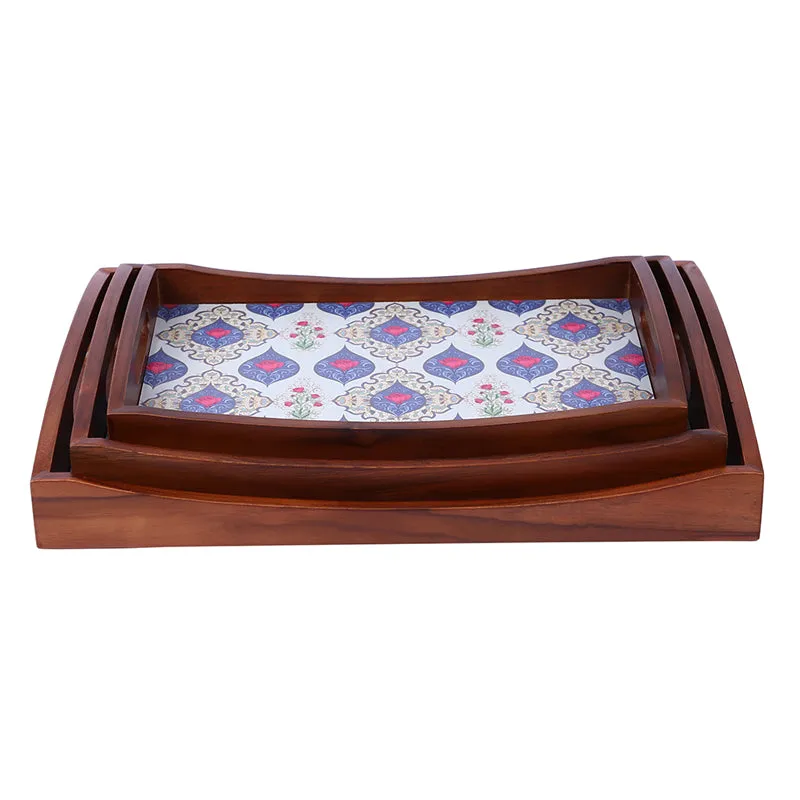 Zaaya Serving Tray - Set Of Three media 3