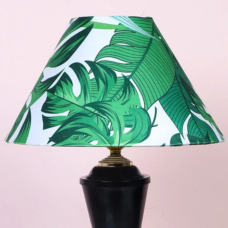 Kaizen Hydra Printed Iron Table Lamp - Green,White,Black media 3