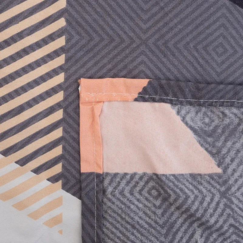 Calm Angle Glaze Cotton Bedding Set (330 Gsm) - Four Piece Set media 4