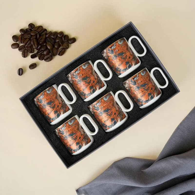 Futura Porcelain Tea Cup (180 mL Each) - Set of Six media 5