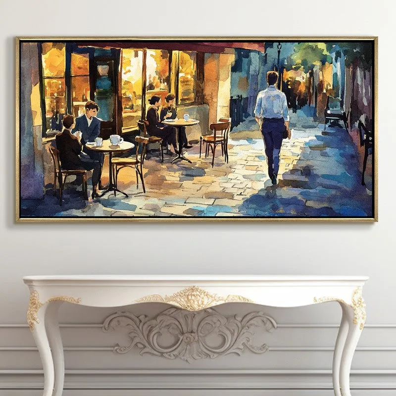 Caferouge Canvas Wall Painting With Frame media 5
