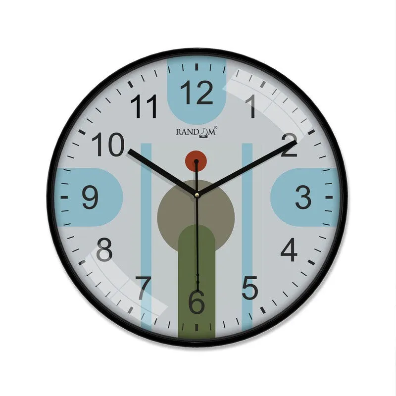 Calmness Round Analog Wall Clock - Multicolor media 3