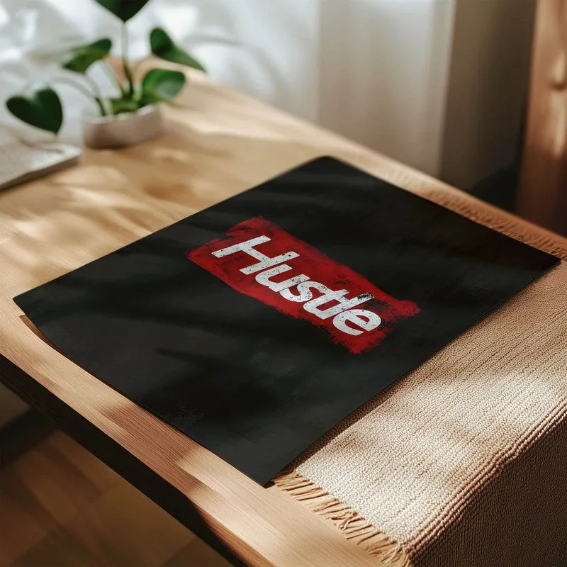 Hustle Vibe Wall Poster media 4