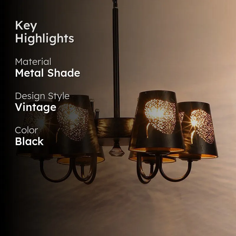 Candra Viya Etched Ceiling Lamp media 2