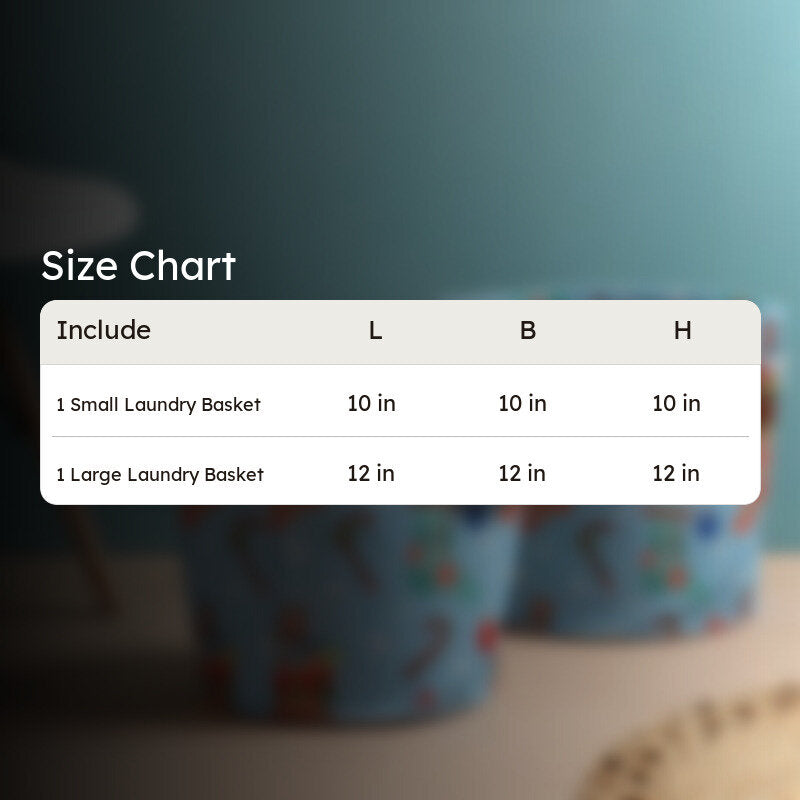 Clutter-Free Crates Laundry Basket - Set Of Two media 6