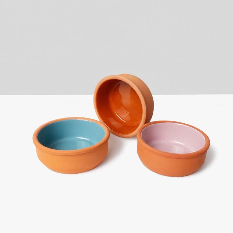 Terracotta Tale Bowl - Set Of Three - 300 ML Each