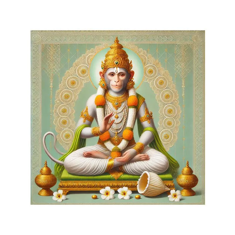 Anjani Putra Wall Painting media 4