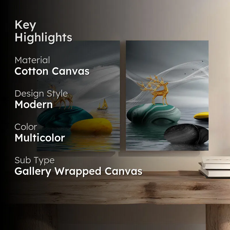 Nikolai Wall Art - Set Of Two media 2